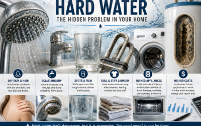 Hard Water Explained: The Problem Most Homeowners Don’t Realize They Have